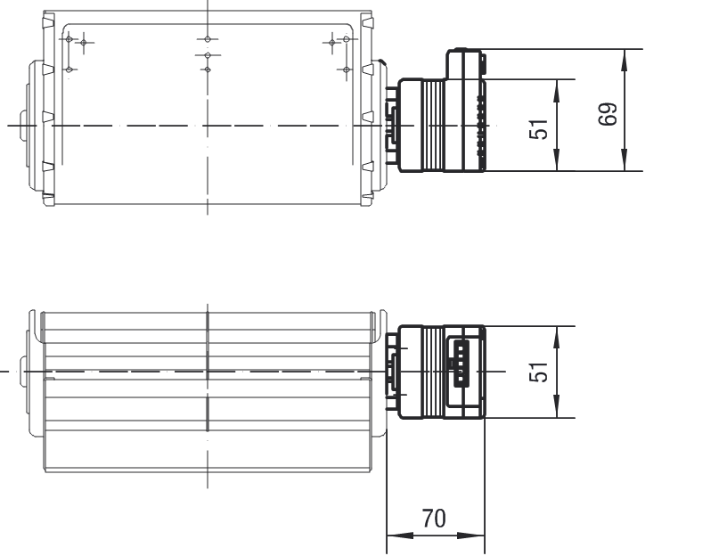 Чертеж QLK45/0018-2524